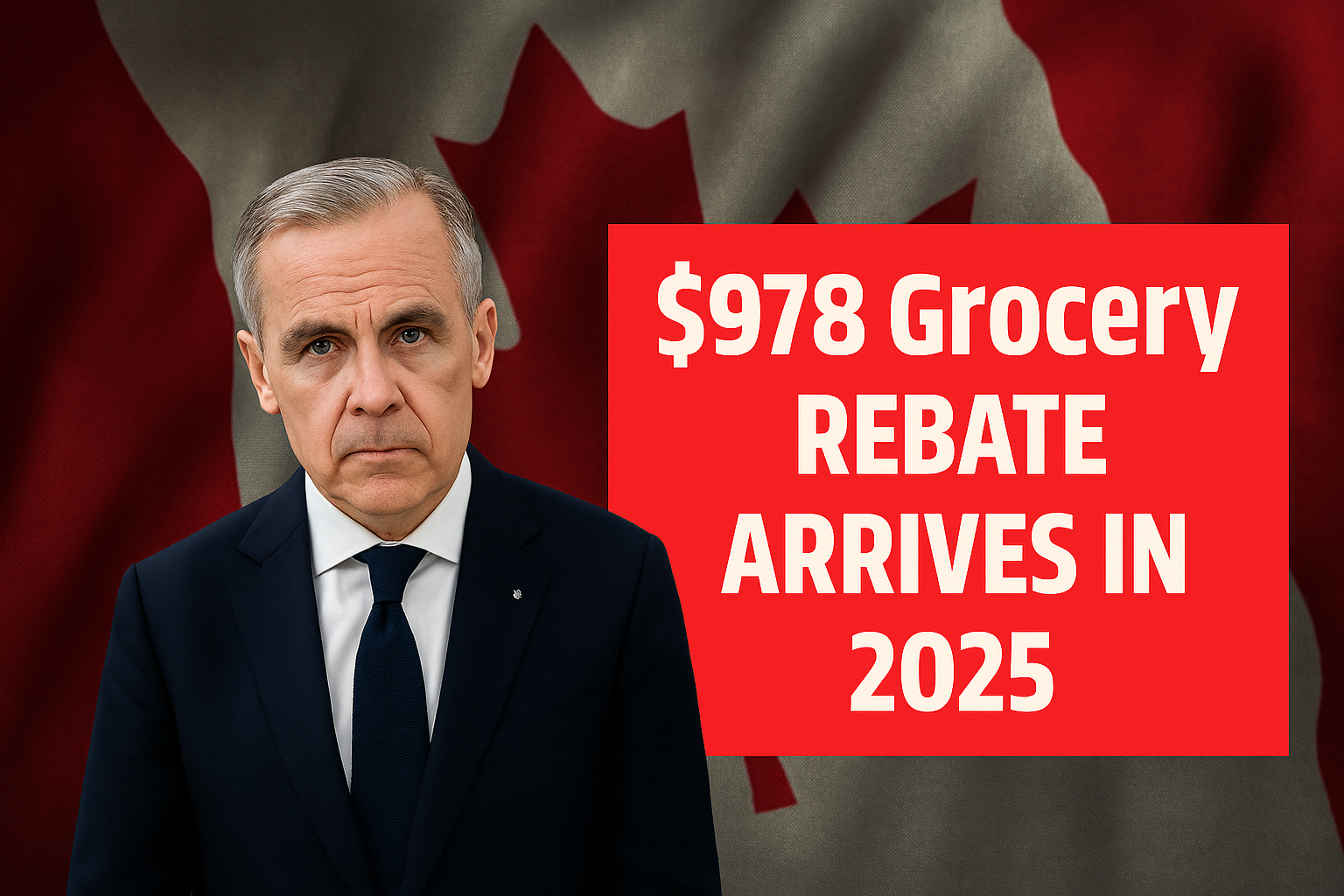CRA Confirms Up to $978 Grocery Rebate